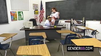 Trans Slut Shiri Allwood Barebacked By Black Teacher thumbnail