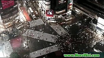 Nuru massage performed by busty japanese babe 23