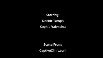 Human guinea pig gets mandatory hitachi orgasms from doctor tampa sophia valentina