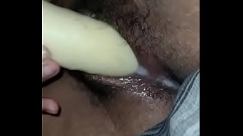 Pussy creamy with dildo