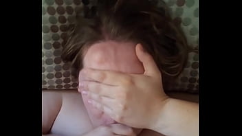 Fat german slut sucks on big cock until he cums in her mouth