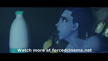 Blue girl fucked on table Blue girl fucked on table