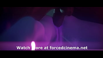 Blue girl fucked on table