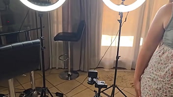 Ready for a new scenecamera ️ lights ️ whore ️ cock loving bitch69kinky is ready