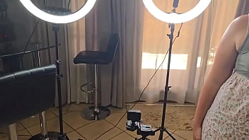 Ready for a new scenecamera ️ lights ️ whore ️ cock loving bitch69kinky is ready