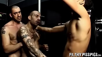 Hardcore 3way After Hot Pissing Action thumbnail