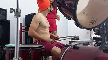 Stepsister invites her stepbrother to celebrate halloween with sex included the slut showed him her buttocks and asked for a quick penetration before going to the party