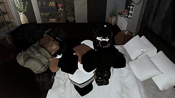 Bbc's owning a bratty huge ass femboy