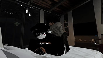 Bbc's owning a bratty huge ass femboy