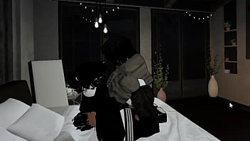 Bbc's owning a bratty huge ass femboy