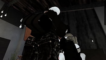 Bbc's owning a bratty huge ass femboy