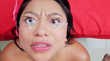 Piss drinking with cum in eyes Piss drinking with cum in eyes