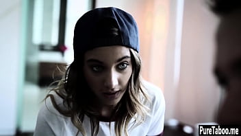 Sexy babe banged so hard by a stepbro