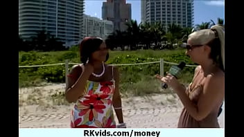 Desperate teen naked in public and fucks to pay rent 18