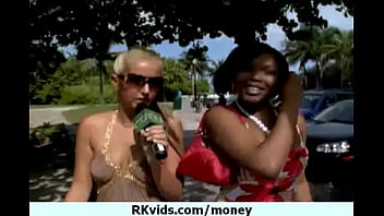 Desperate teen naked in public and fucks to pay rent 18