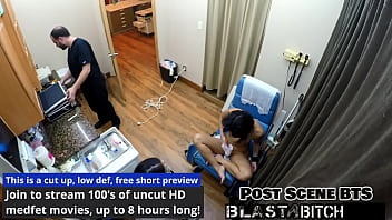 Channy crossfire's pussy gets shocked and blasted with cum