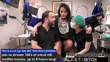 Channy crossfire's pussy gets shocked and blasted with cum