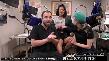 Channy crossfire's pussy gets shocked and blasted with cum