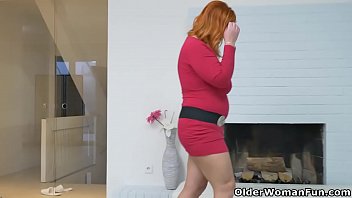 Euro milf alex gets overwhelmed by her throbbing pussy