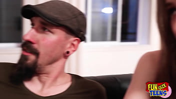 Funsize teens a petite girl and her bff fucked by a big cock