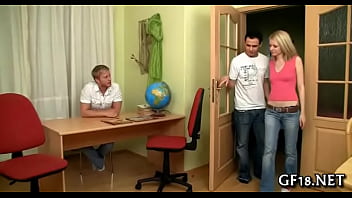 See how this large built stranger