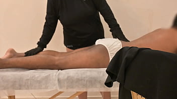 Handjob in spa