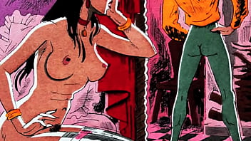 Retro erotic drawings