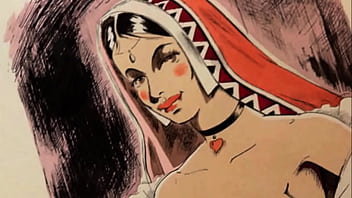 Retro erotic drawings