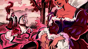 Retro erotic drawings