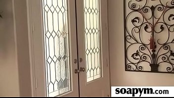 Beautiful masseuse pleasuring her client 19