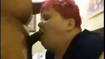 Sucking big black dick