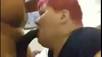 Sucking big black dick