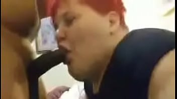 Sucking big black dick