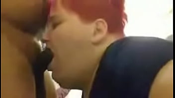 Sucking big black dick