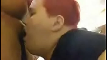 Sucking big black dick