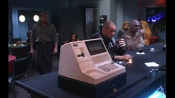 Lene gives blowjob and takes facial cumshot