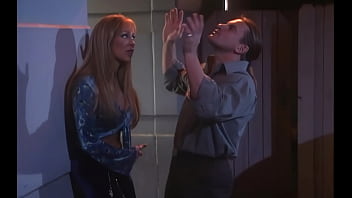 Lene gives blowjob and takes facial cumshot