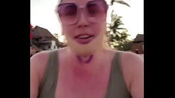 Surgery was a success now enjoying the beach before hurrican beryl makes its way to playa del carmen #beachday