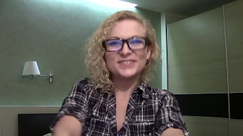 Attika curly haired blonde & tongue piercing webcam chat sfw