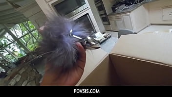 Playing with my stepsisters ass