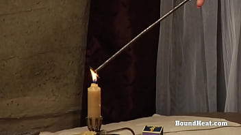 Sexy big butt lesbian slave touching herself and masturbating with naughty mistress