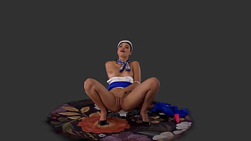 Gizelle blanco will be your slutty flight attendant upright position by braindance vr