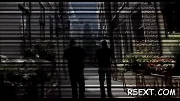 Gorgeous gals fucked hard