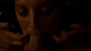 Inhaling my cock