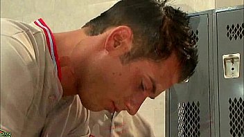 Tattoed Gay Jocks 69ing In Locker Room thumbnail