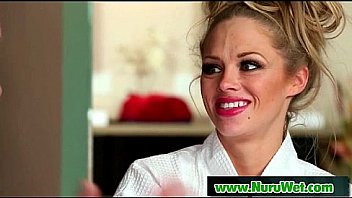 Slippery nuru massage and happy ending sex video 18