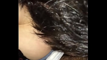 Wife sucking my dick at home