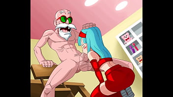 Bulla sucks roshi's cock