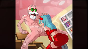 Bulla sucks roshi's cock