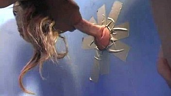 Black girl have surprise gloryhole 18